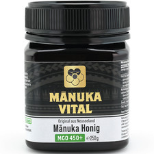 Manuka Vital Honig MGO 450+, 250g ⭐ Das Original aus Neuseeland, laborgeprüft