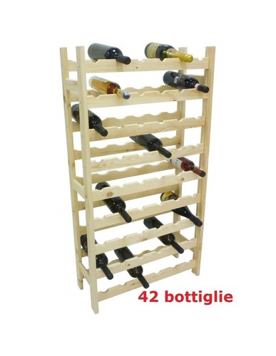 Ceola portabottiglie - portabottiglie, 42