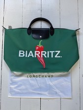 Longchamp Limited Edition unisex Travel Bag - Le Pliage Du Monde - Biarritz