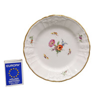 KPM BERLIN Rocaille Brotteller Blumen und Schmetterlinge Insekten Konfektteller