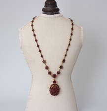 Antiker Collier Halskette mit