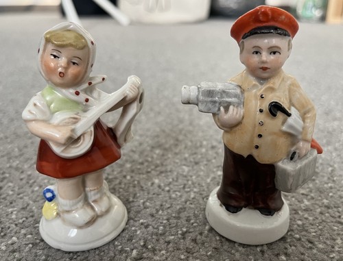 Vintage porzellanfiguren - 2x,