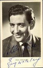 Ak Schauspieler Fred Frohberg