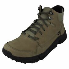 Herren Clarks 'Tri Path Hike' Freizeit Nubuk Leder Stiefel - G-passform