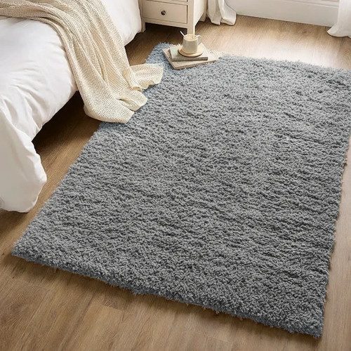 Silber grau shaggy - silber, teppich