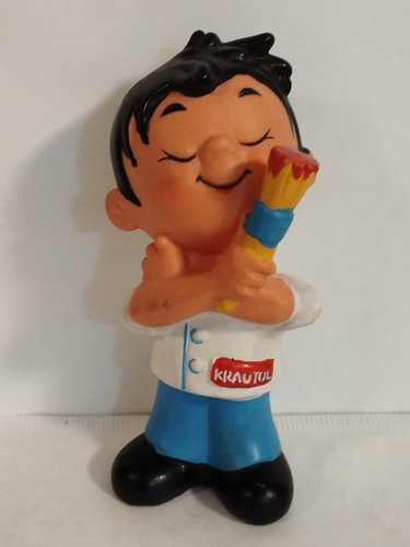 Krautol werbefigur maler - krautol,