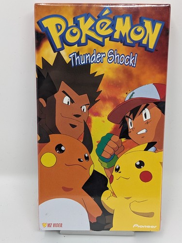 Pokemon vhs thunder shock - pokemon,