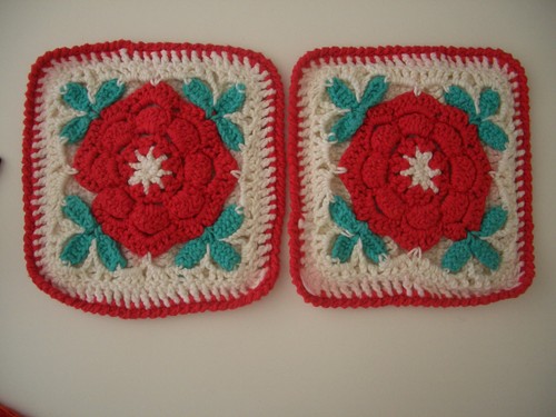 Topflappen rose baumwolle - rose,