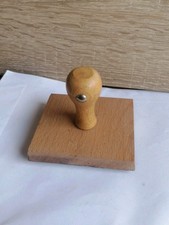 DDR Holz Stempel Büro