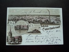 AK:  Litho Karte zeigt Gruss
