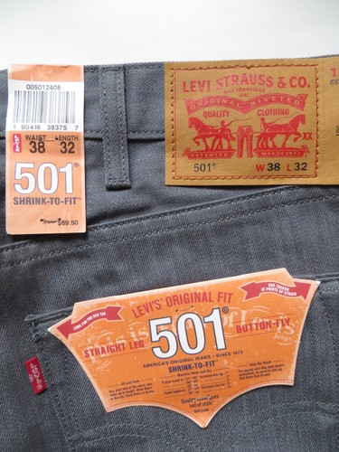 Levi 501 jeans shrink fit - 501, to