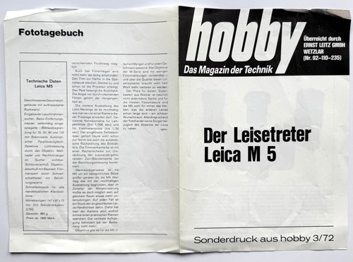 Leitz leica informationen 7 - leica,
