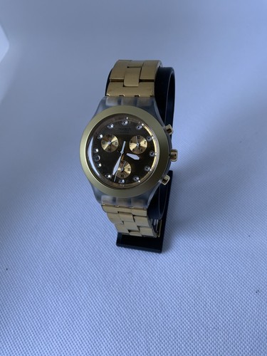 Swatch chrono diaphane - +,