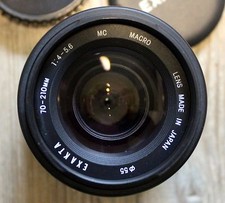 Lens Exakta for Minolta 70-210