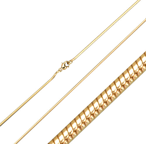 42cm schlangenkette echt - schlangenkette,