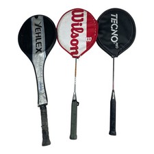 Badmintonschläger konvolut - badmintonschläger,