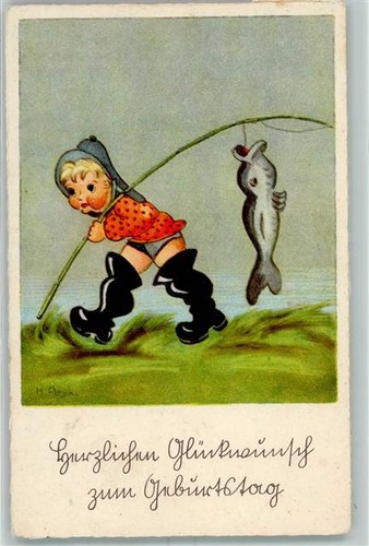 52283919 geburtstag fisch - 52283919,