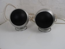 2 x Grundig  210 a  Kugel  Lautsprecher 70er Jahre aus Nachlass (E 411)