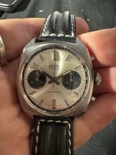 60er Vintage BWC Herrenarmbanduhr Mechanisch Chronograph Handaufzug
