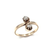 Art nouveau 14kt yellow - yellow, gold