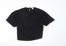 Damenbluse schwarz größe - h&m,