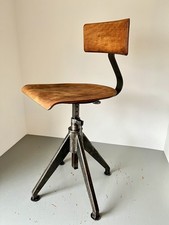 alter Werkstattstuhl Industrie Design Hocker Rowac Stuhl Bemefa Ama 30er Bauhaus