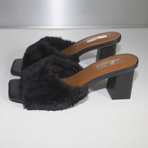 High heel plüsch kunstfell - plüsch,