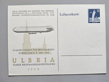 Luftpostkarte berlin 1958 - luftpostkarte,