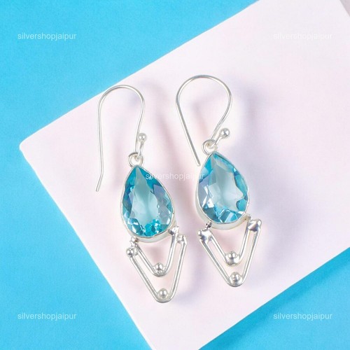 Himmelblauer topas edelstein - himmelblauer,