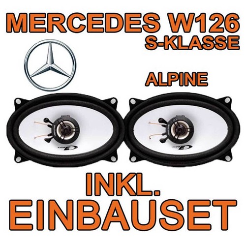 Mercedes klasse w126 alpine - ,