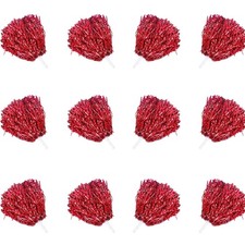 Cheerleading Pom Poms rot 12