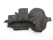 Antikes Türschloss Barock Schrankschloss ohne Schlüssel überarbeitet Schloß 