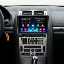 Für 2004-2011 Peugeot 407 9'' Autoradio Android 13 GPS Navi USB BT FM RDS WiFi