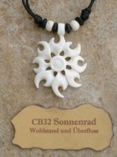 Keltisches Magisches Amulett Wikinger Sonnenrad CB32