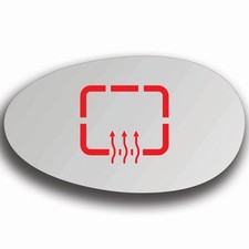 Spiegelglas Links Beheizbar