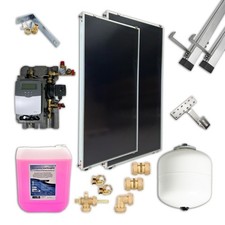 Solaranlage Flachkollektor