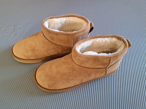 Damen boots mit lammfell - mit,