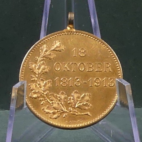 Medaille 1913 völkerschlacht - medaille,
