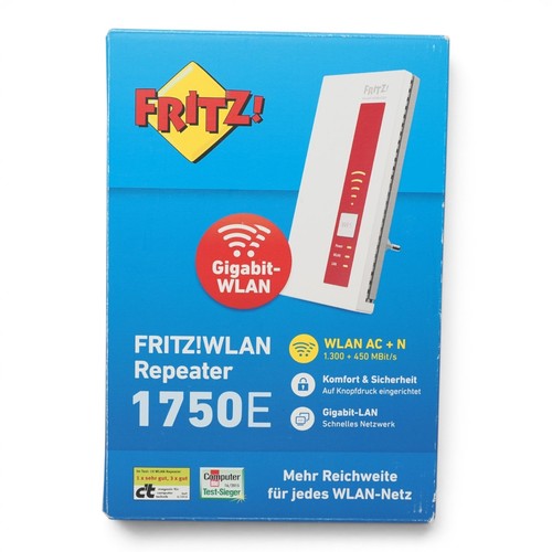 Avm fritz wlan repeater 1750e - repeater,