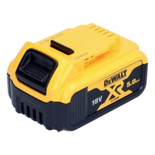 DeWalt DCB 184 Akkupack 18 V 5,0 Ah XR Li-Ion Akku - mit Ladestandanzeige