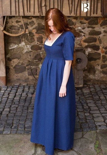 Mittelalterliches set kleid - mittelalterliches,