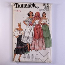 Butterick 5375 Volkstracht