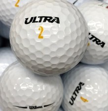 50 GOLFBÄLLE/LAKEBALLS WILSON ULTRA AAAA OHNE SPIELERMARKIERUNGEN