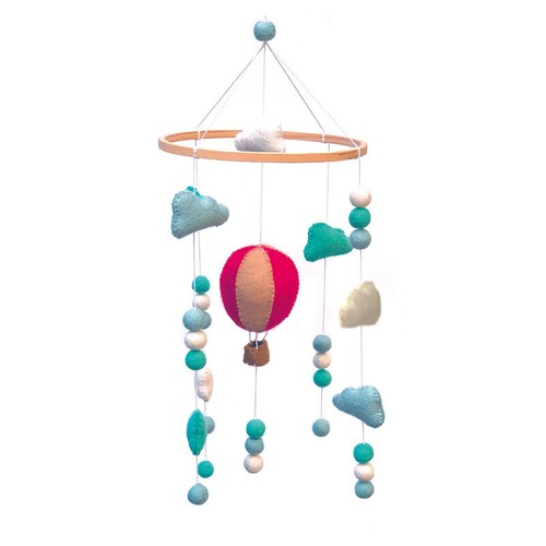 Mobile ballon aus filz - "ballon",