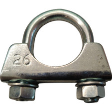 Strap clamp exhaust clamp pipe