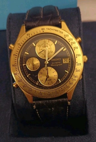 Seiko olympic chonograph - seiko,