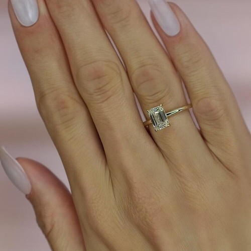 14k gelbgold ring - 14k, gia