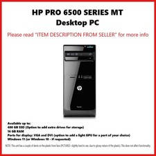 HP Pro 3500 Series Intel Core