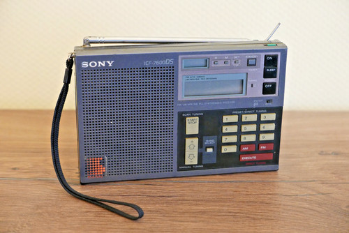 Sony icf 7600 radio - ds,