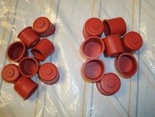 16 Süßmost Gummi Kappen Flaschen Verschluss  Gr. 1 + 2  0,3  0,5  0,7  1  L NEU